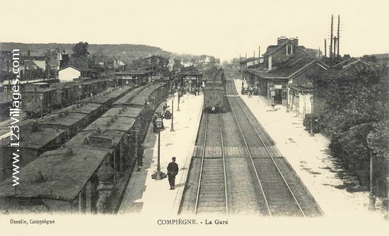 Carte postale de Compiègne