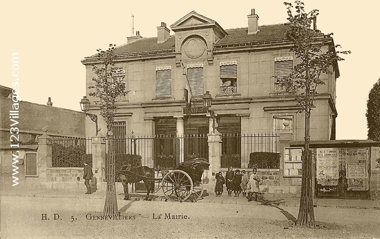 Carte postale de Gennevilliers