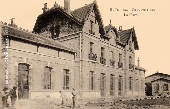 Carte postale de Gennevilliers