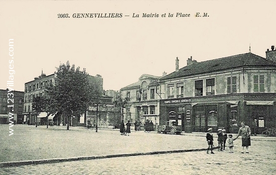 Carte postale de Gennevilliers