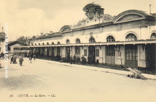 Carte postale de Sète