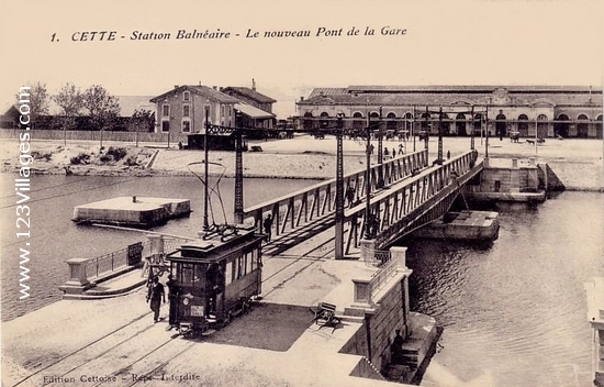 Carte postale de Sète