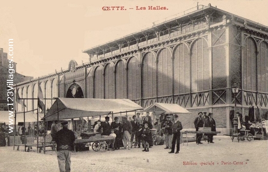 Carte postale de Sète