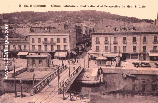 Carte postale de Sète