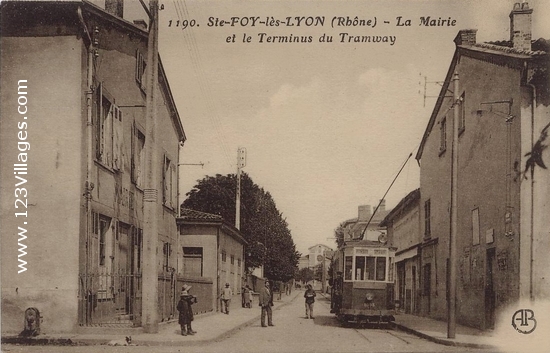 Carte postale de Sainte-Foy-lès-Lyon
