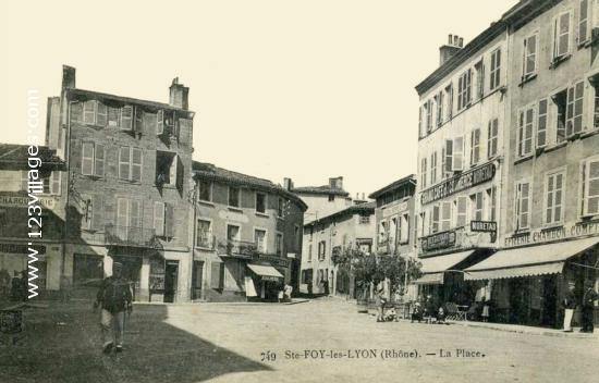 Carte postale de Sainte-Foy-lès-Lyon