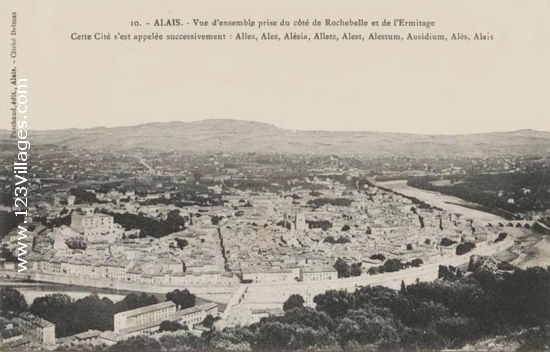 Carte postale de Alès