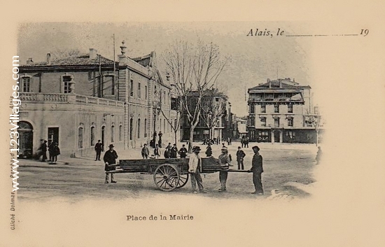 Carte postale de Alès