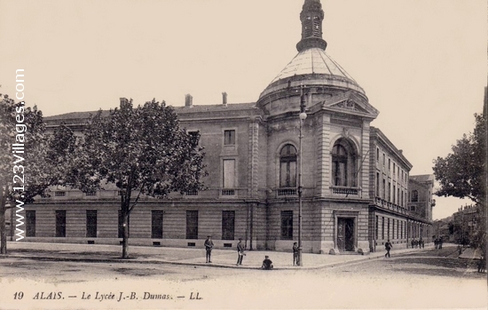 Carte postale de Alès