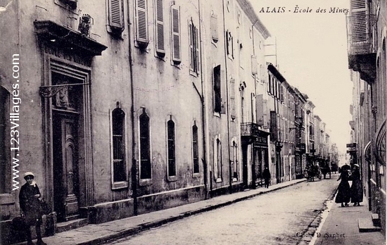 Carte postale de Alès