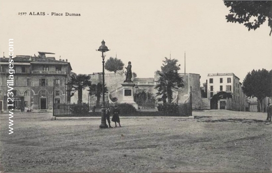 Carte postale de Alès