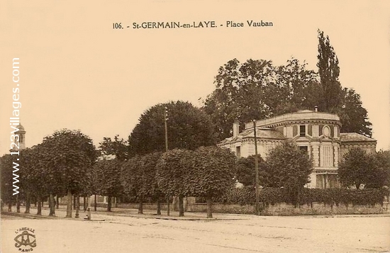 Carte postale de Saint-Germain-en-Laye