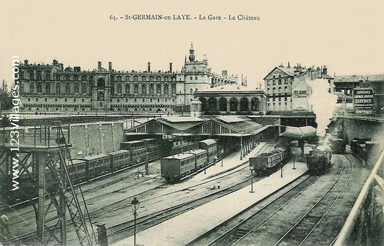 Carte postale de Saint-Germain-en-Laye