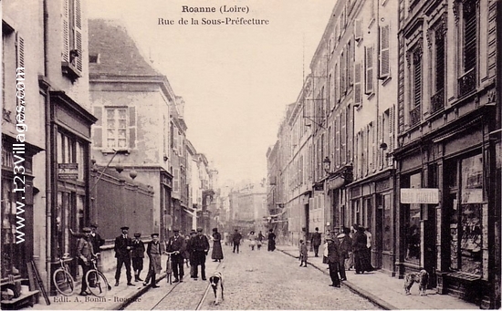 Carte postale de Roanne