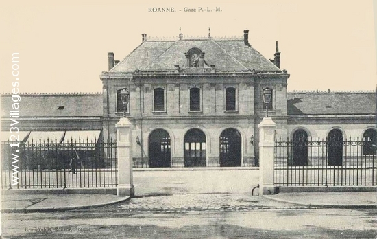 Carte postale de Roanne