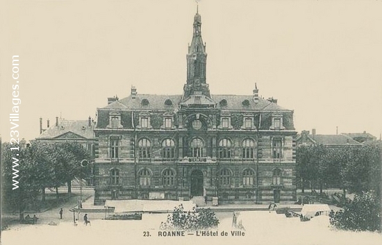 Carte postale de Roanne