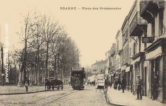 Carte postale de Roanne