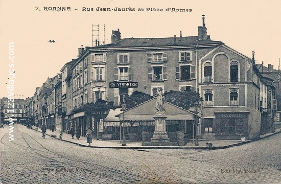 Carte postale de Roanne