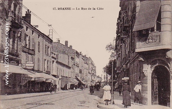 Carte postale de Roanne