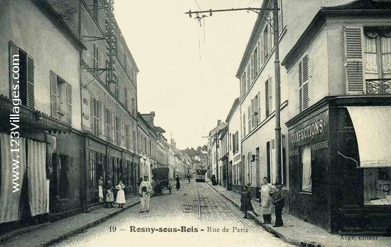 Carte postale de Rosny-sous-Bois