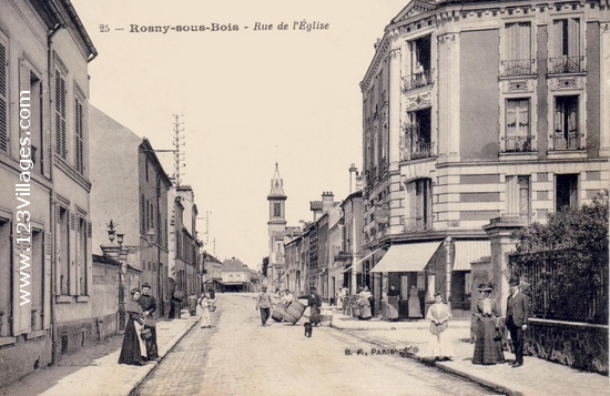 Carte postale de Rosny-sous-Bois