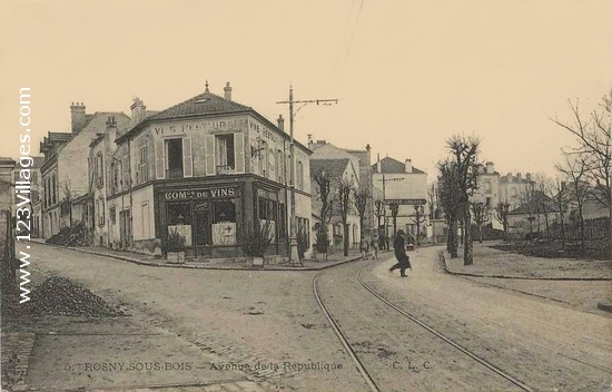 Carte postale de Rosny-sous-Bois