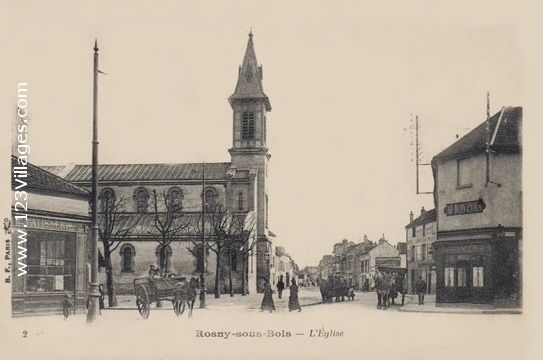 Carte postale de Rosny-sous-Bois