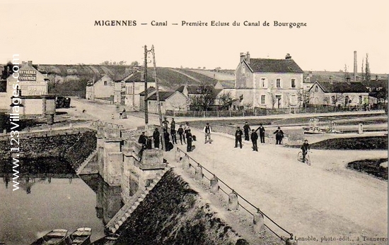 Carte postale de Migennes