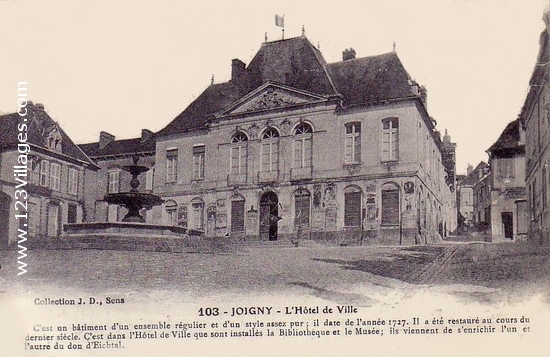 Carte postale de Joigny