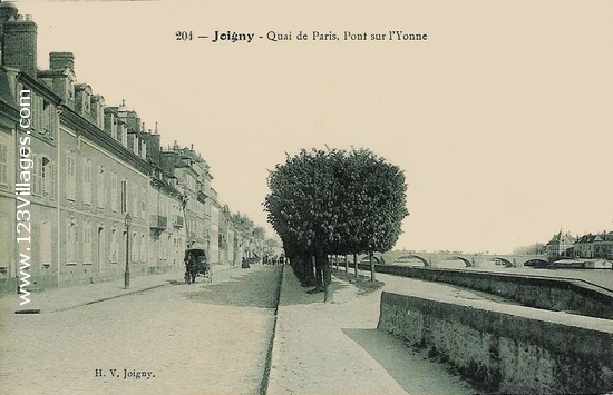 Carte postale de Joigny