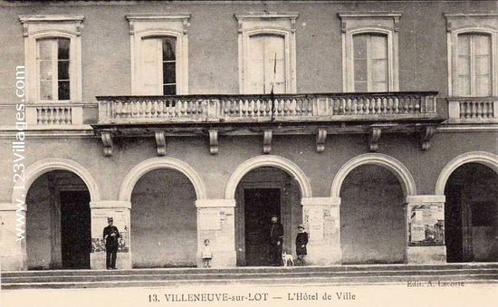 Carte postale de Villeneuve-sur-Lot