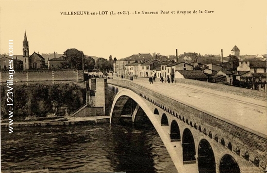 Carte postale de Villeneuve-sur-Lot