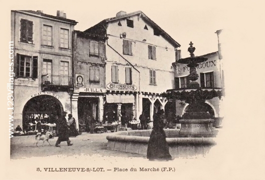 Carte postale de Villeneuve-sur-Lot