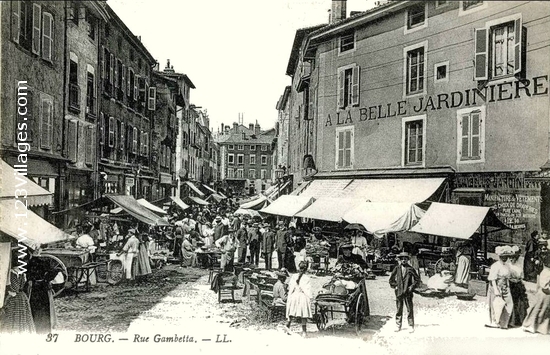 Carte postale de Bourg-en-Bresse