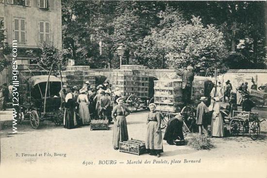 Carte postale de Bourg-en-Bresse