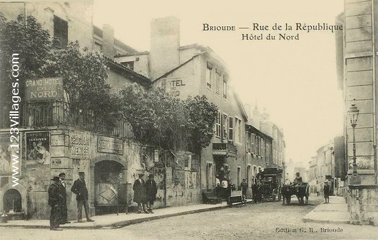 Carte postale de Brioude