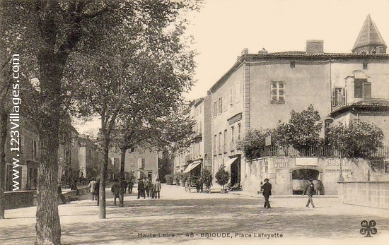 Carte postale de Brioude