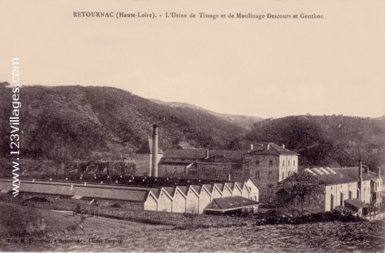 Carte postale de Retournac