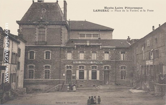 Carte postale de Langeac