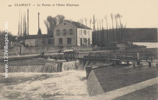 Carte postale de Clamecy