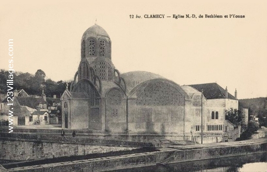 Carte postale de Clamecy