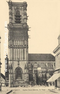 Carte postale de Clamecy