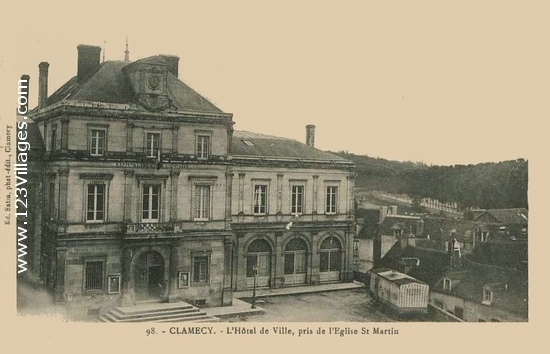 Carte postale de Clamecy