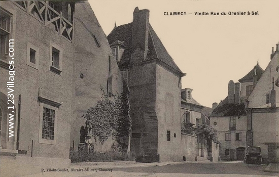 Carte postale de Clamecy