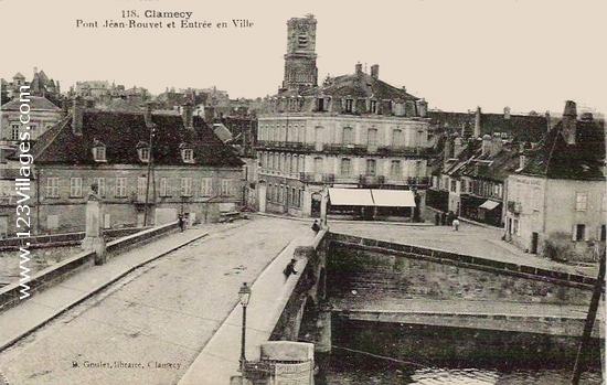 Carte postale de Clamecy