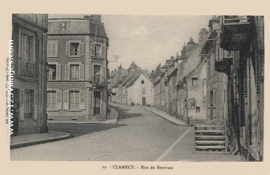 Carte postale de Clamecy