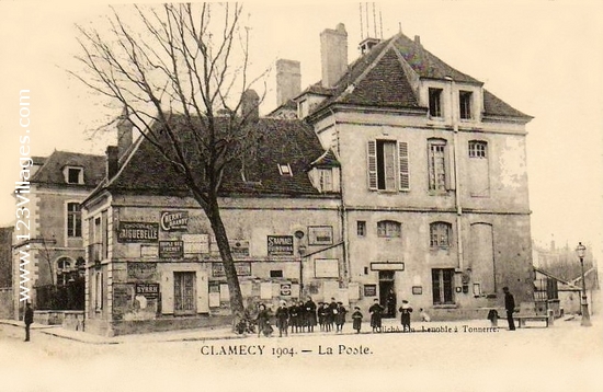 Carte postale de Clamecy