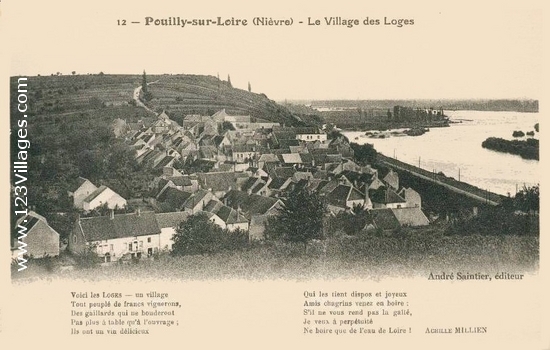 Carte postale de Pouilly-sur-Loire