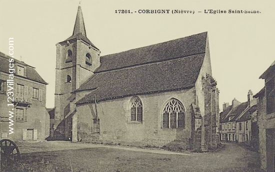 Carte postale de Corbigny