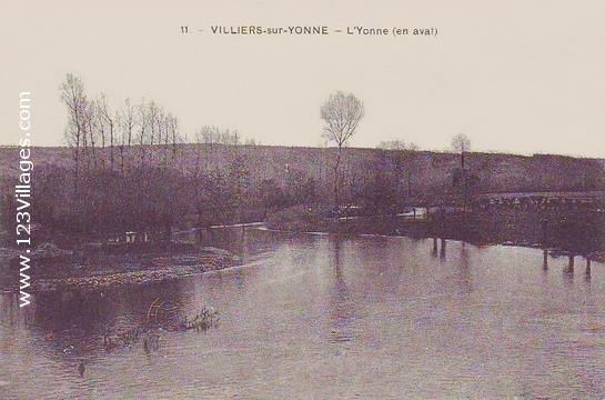 Carte postale de Villiers-sur-Yonne